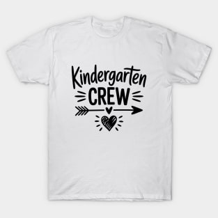 Kindergarten Crew Teacher Appreciation Early Education Love T-Shirt